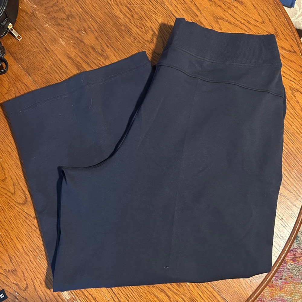 Pact Organic Airplane Pintuck Wide Leg Pant - Picture 3 of 4